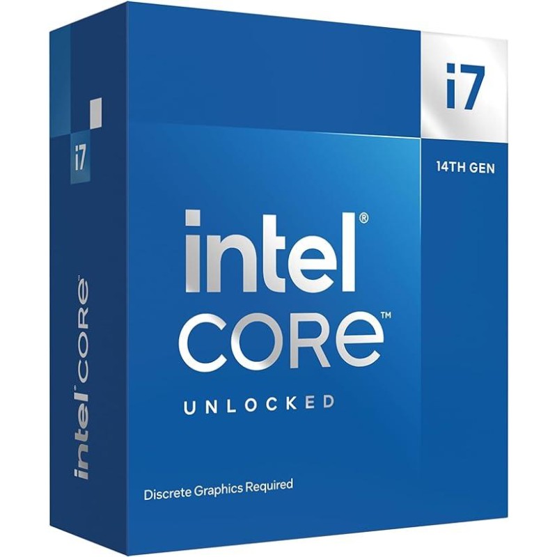Intel® Core™ i7-14700KF New Gaming Desktop Processor 20 cores (8 P-cores & 12 E-cores) - Unlocked Intel® Core™ i7-14700KF New Gaming Desktop Processor 20 cores (8 P-cores & 12 E-cores) - Unlocked