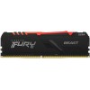 Kingston FURY Beast RGB 8GB 3600MHz DDR4 CL18 Desktop Memory Single Stick 