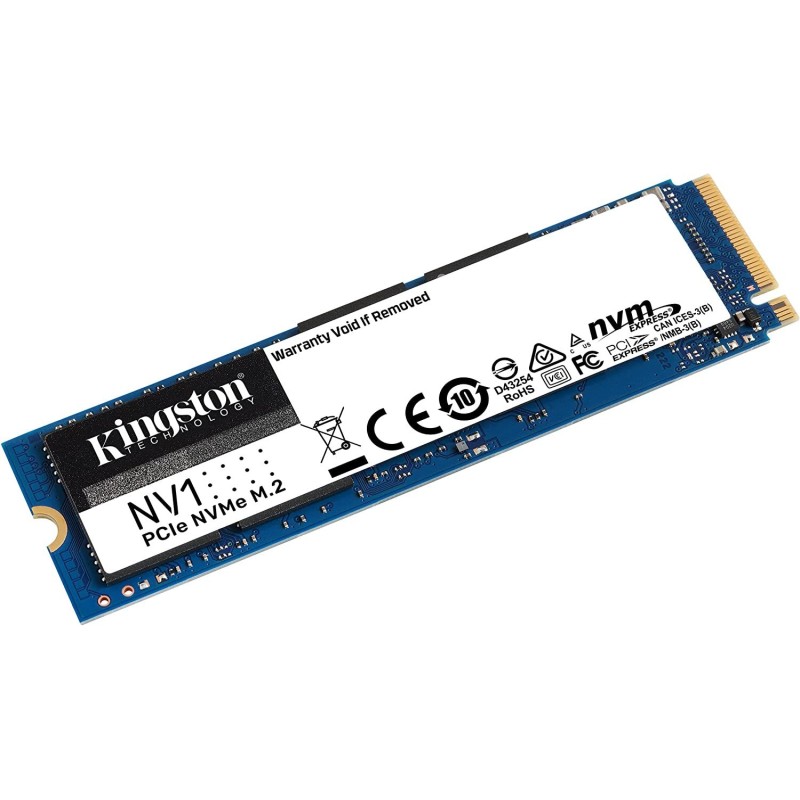 Kingston NV2 NVMe PCIe SSD 500G M.2 2280 - SNVS/500G Kingston NV2 NVMe PCIe SSD 500G M.2 2280 - SNVS/500G