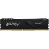 Kingston FURY Beast 16GB 3200MHz DDR4 CL16 Desktop Memory Single Stick KF432C16BB/16, Black