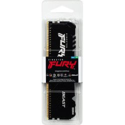 Kingston FURY Beast RGB 16GB 3200MHz DDR4 CL16 Desktop Memory Single Stick KF432C16BBA/16