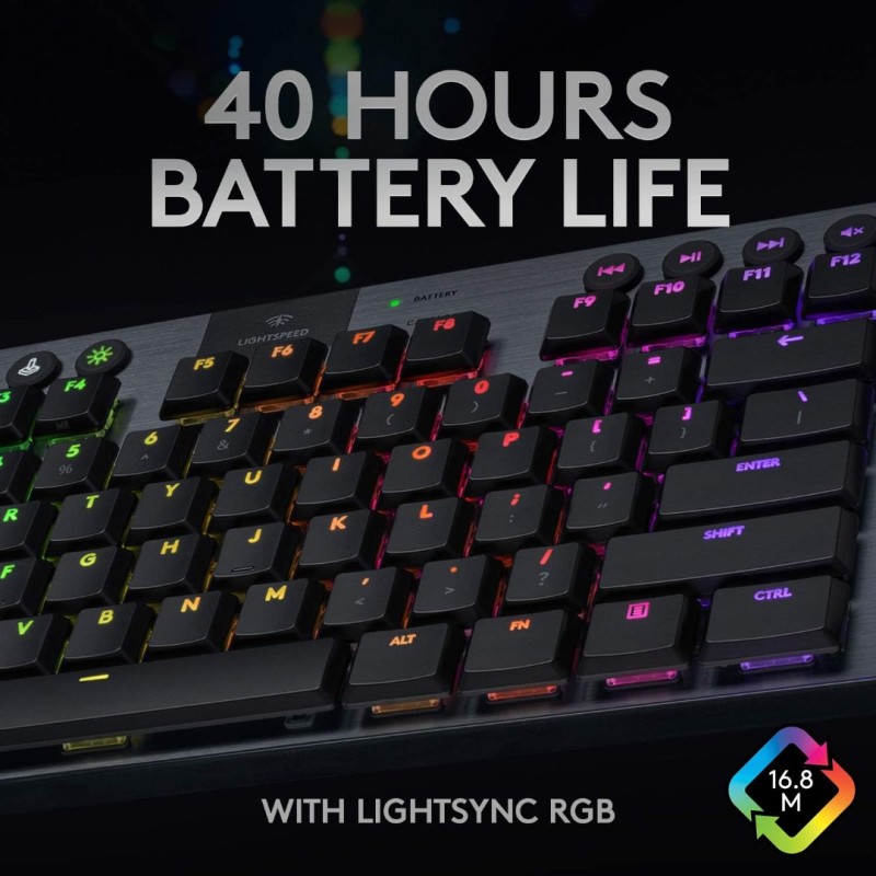 Logitech G915 TKL Tenkeyless Lightspeed Wireless RGB Logitech G915 TKL Tenkeyless Lightspeed Wireless RGB