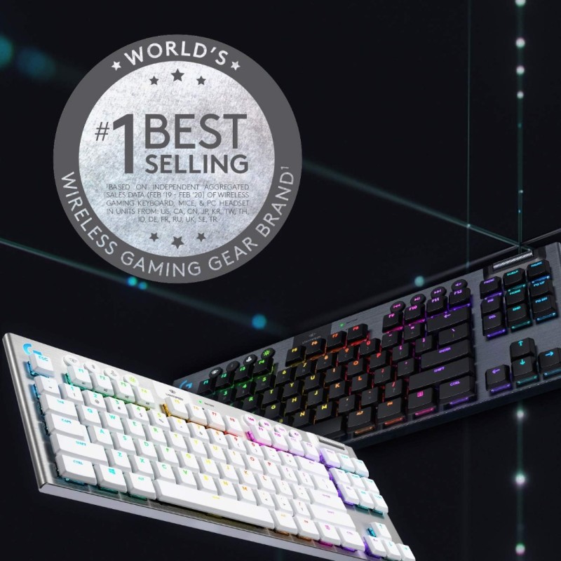 Logitech G915 TKL Tenkeyless Lightspeed Wireless RGB Logitech G915 TKL Tenkeyless Lightspeed Wireless RGB