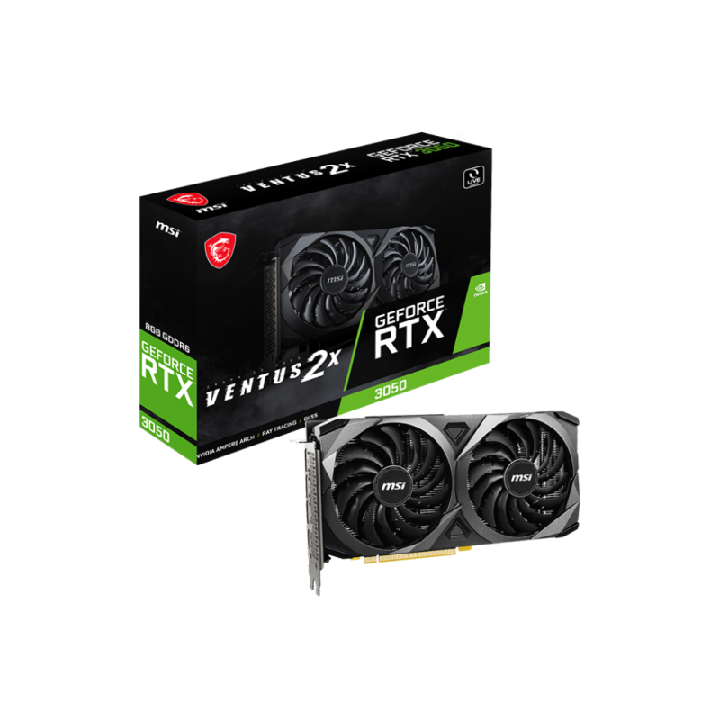 MSI GeForce RTX™ 3050 VENTUS 2X 6G MSI GeForce RTX™ 3050 VENTUS 2X 6G