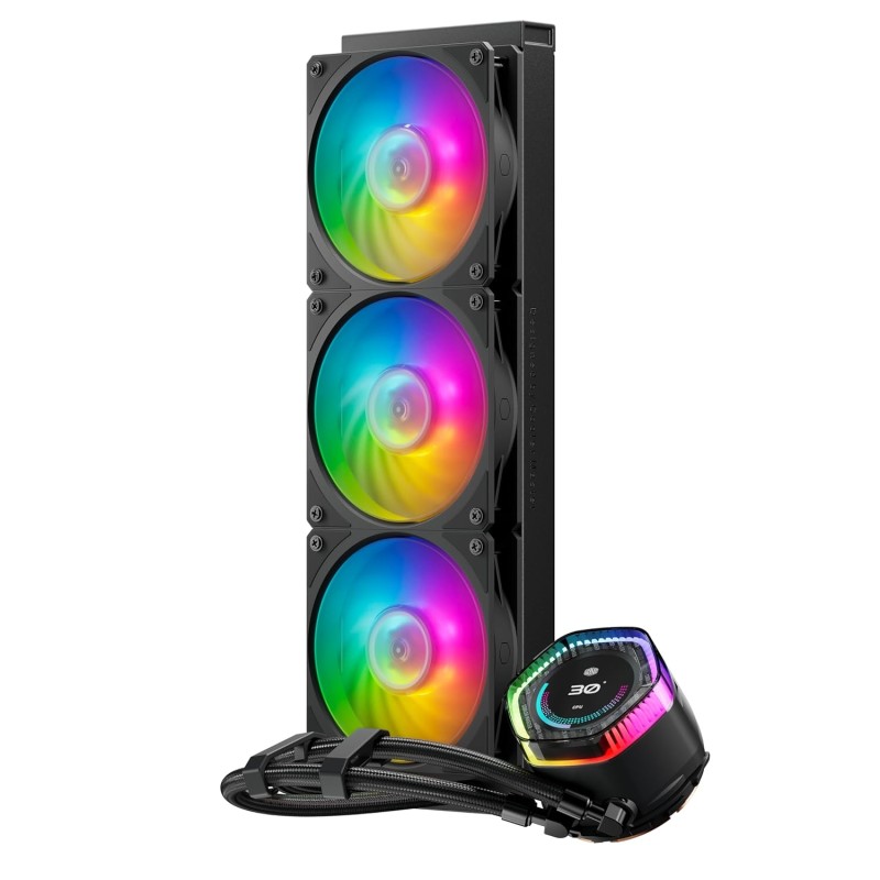 Cooler Master MasterLiquid ION 360 CPU Liquid Cooler - Black Cooler Master MasterLiquid ION 360 CPU Liquid Cooler - Black