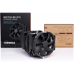 Noctua NH-D15 chromax.Black, Dual-Towe (140mm, Black)