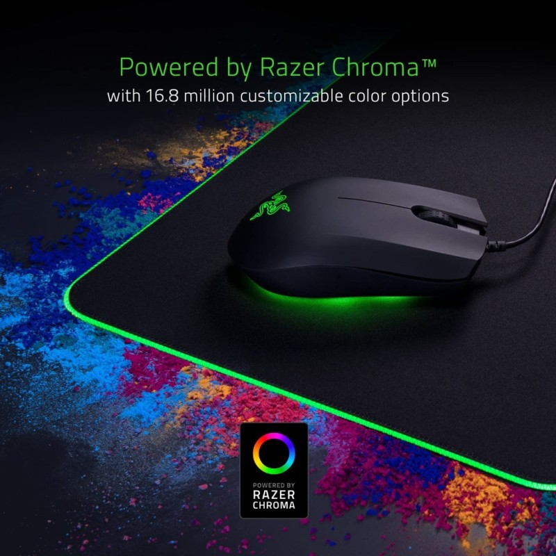 Razer Goliathus Chroma Soft Gaming Mouse Mat Powered by Razer Chroma Black Razer Goliathus Chroma Soft Gaming Mouse Mat Powered by Razer Chroma Black