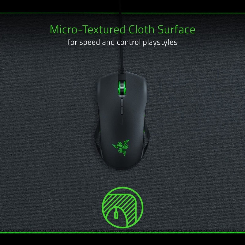 Razer Goliathus Chroma Soft Gaming Mouse Mat Powered by Razer Chroma Black Razer Goliathus Chroma Soft Gaming Mouse Mat Powered by Razer Chroma Black