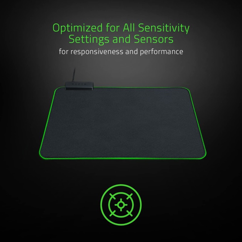 Razer Goliathus Chroma Soft Gaming Mouse Mat Powered by Razer Chroma Black Razer Goliathus Chroma Soft Gaming Mouse Mat Powered by Razer Chroma Black