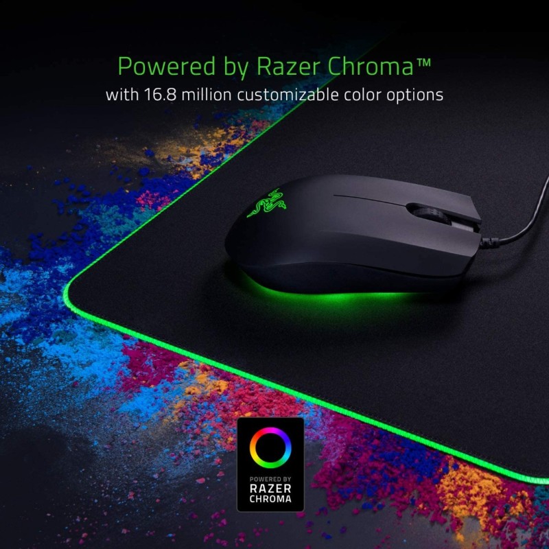 Razer Goliathus Extended Chroma Gaming Mouse Mat - Balanced Control - Black Razer Goliathus Extended Chroma Gaming Mouse Mat - Balanced Control - Black
