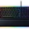 Razer Huntsman Elite Gaming Keyboard: Fastest Keyboard Switches Ever - Linear Optical Switches - Chroma RGB Lighting - Magnetic Plush Wrist Rest - Dedicated Media Keys & Dial - Classic Black