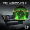 Razer Huntsman V2 Analog Gaming Keyboard: Razer Analog Optical Switches - Chroma RGB Lighting - Magnetic Plush Wrist Rest - Dedicated Media Keys & Dial - Classic Black Razer Huntsman V2 Analog Gaming Keyboard: Razer Analog Optical Switches - Chroma RGB Lighting - Magnetic Plush Wrist Rest - Dedicated Media Keys & Dial - Classic Black