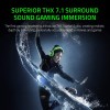 Razer Kraken Tournament Edition THX 7.1 Surround Sound Gaming Headset: Retractable Noise Cancelling Mic - USB DAC - for PC Razer Kraken Tournament Edition THX 7.1 Surround Sound Gaming Headset: Retractable Noise Cancelling Mic - USB DAC - for PC