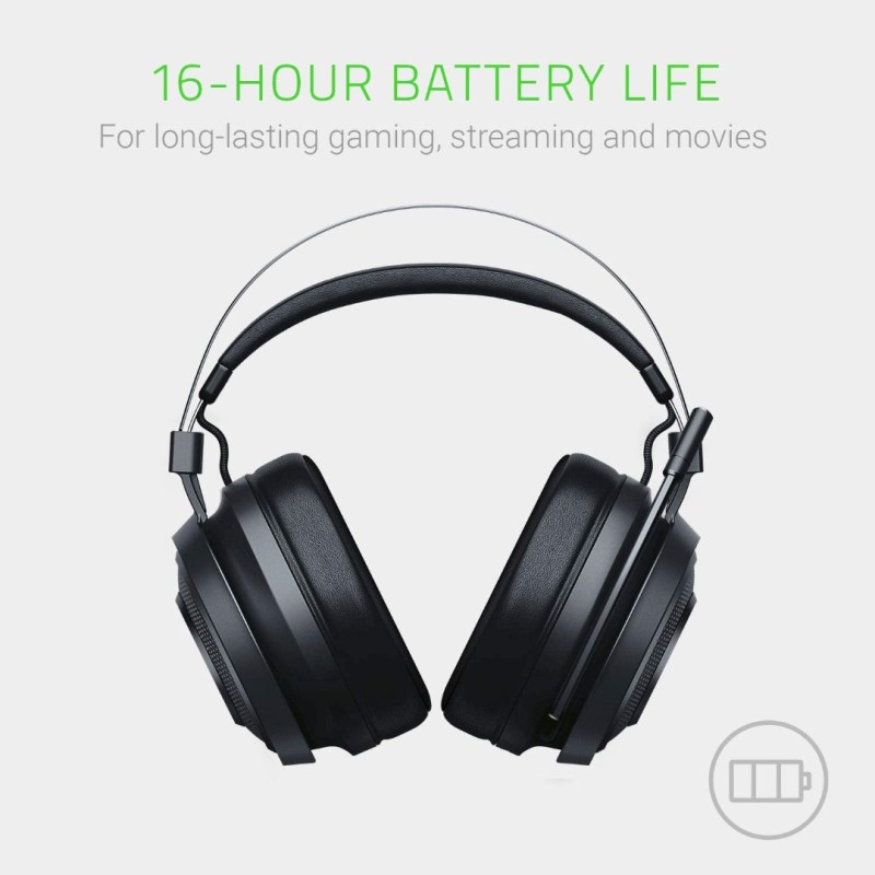 Razer Nari Essential Wireless Gaming Headset - THX Spatial Audio - Quick Mute Razer Nari Essential Wireless Gaming Headset - THX Spatial Audio - Quick Mute