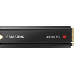 SAMSUNG 980 PRO SSD with Heatsink 2TB PCIe Gen 4 NVMe M.2 Internal Solid State Drive, Heat Control, Max Speed, PS5 Compatible