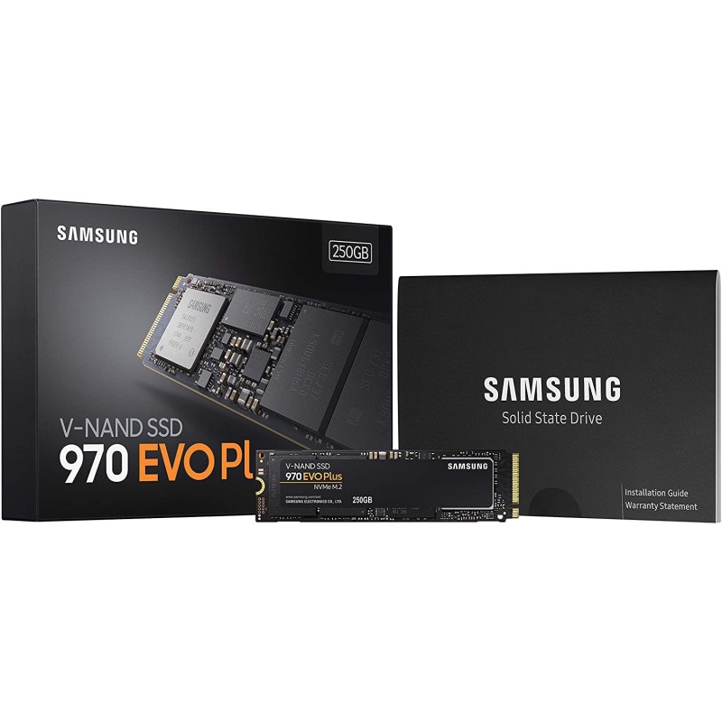 Samsung 970 EVO Plus Series - 250GB PCIe NVMe - M.2 Samsung 970 EVO Plus Series - 250GB PCIe NVMe - M.2