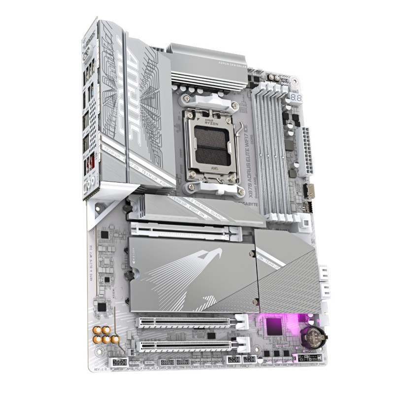 Gigabyte X870 AORUS ELITE WF7 ICE 1.1 Gigabyte X870 AORUS ELITE WF7 ICE 1.1