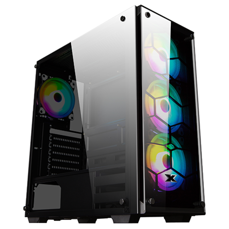 XIGMATEK VENOM X BLACK & 650W MID TOWER CASE XIGMATEK VENOM X BLACK & 650W MID TOWER CASE