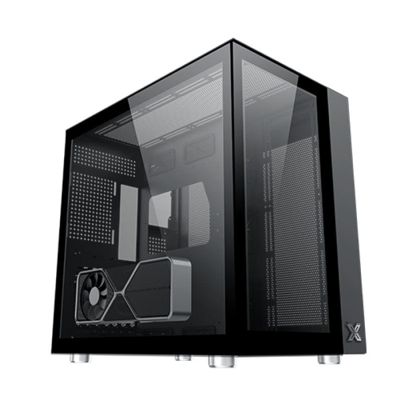 XIGMATEK AQUARIUS PRO Black PC Case 7 RGB Fan XIGMATEK AQUARIUS PRO Black PC Case 7 RGB Fan