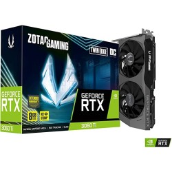 ZOTAC Gaming GeForce RTX™ 3060 Ti Twin Edge OC LHR 8GB GDDR6 256-bit 14 Gbps PCIE 4.0 Graphics Card, IceStorm 2.0 Advanced Cooling, Active Fan Control, Freeze Fan Stop 