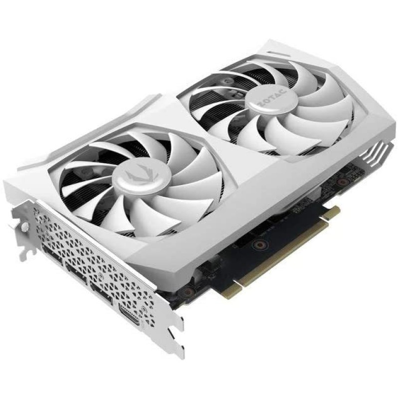 ZOTAC GAMING GeForce RTX 3060 AMP White Edition, 12GB GDDR6, 192-bit, 15 Gbps, PCI 4.0, Gaming Graphics Card, IceStorm 2.0 Advanced Cooling ZOTAC GAMING GeForce RTX 3060 AMP White Edition, 12GB GDDR6, 192-bit, 15 Gbps, PCI 4.0, Gaming Graphics Card, IceStorm 2.0 Advanced Cooling
