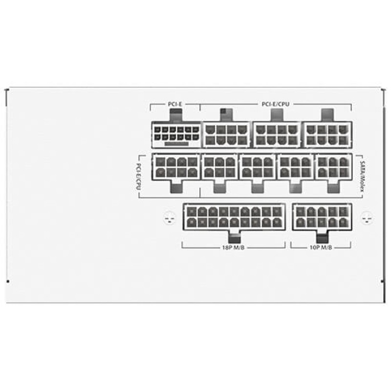 Antec GSK GSK850 850W 80+ Gold Full Modular ATX3.1 White Antec GSK GSK850 850W 80+ Gold Full Modular ATX3.1 White
