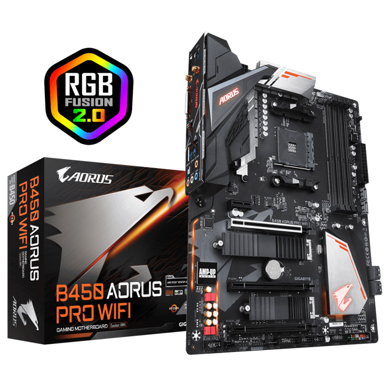 GIGABYTE B450 AORUS PRO Wi-Fi GIGABYTE B450 AORUS PRO Wi-Fi