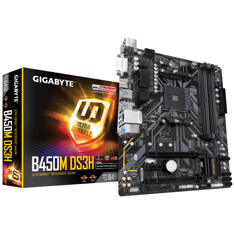 Gigabyte B450M DS3H Gigabyte B450M DS3H