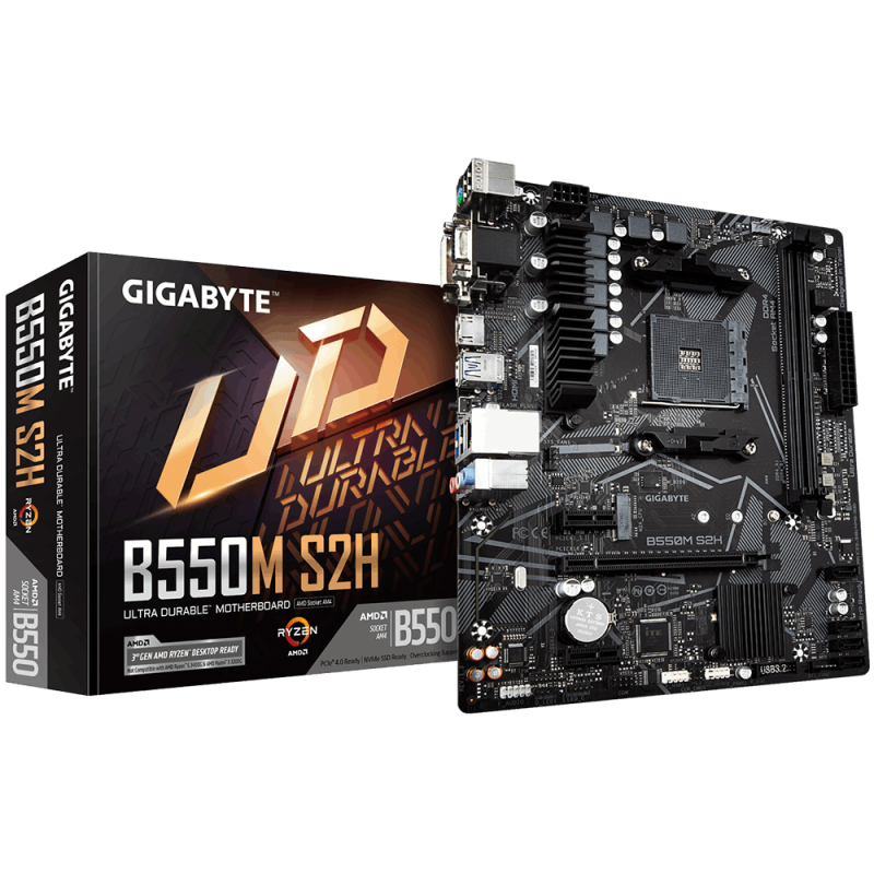 Gigabyte B550M S2H Gigabyte B550M S2H