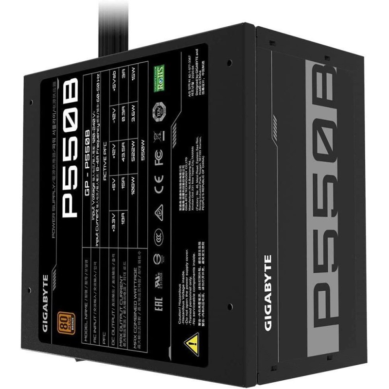 Gigabyte GP-P550B 550W 80 PlusB Gigabyte GP-P550B 550W 80 PlusB