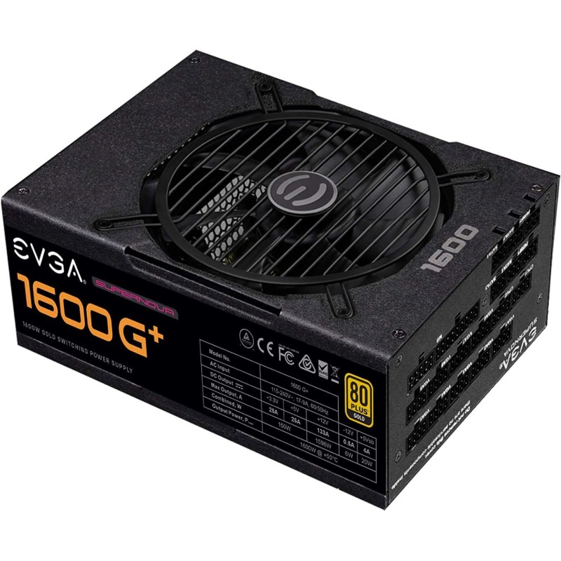 EVGA Supernova 1600 G Plus, 80 Plus Gold 1600W, Fully Modular EVGA Supernova 1600 G Plus, 80 Plus Gold 1600W, Fully Modular