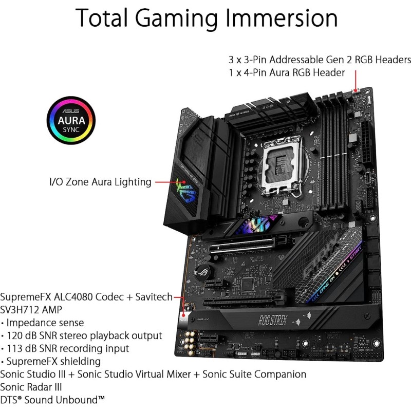 ASUS ROG Strix B760-F Gaming WiFi ASUS ROG Strix B760-F Gaming WiFi