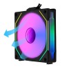 Lian Li UNI FAN SL-INFINITY REVERSE BLADE, Black Lian Li UNI FAN SL-INFINITY REVERSE BLADE, Black