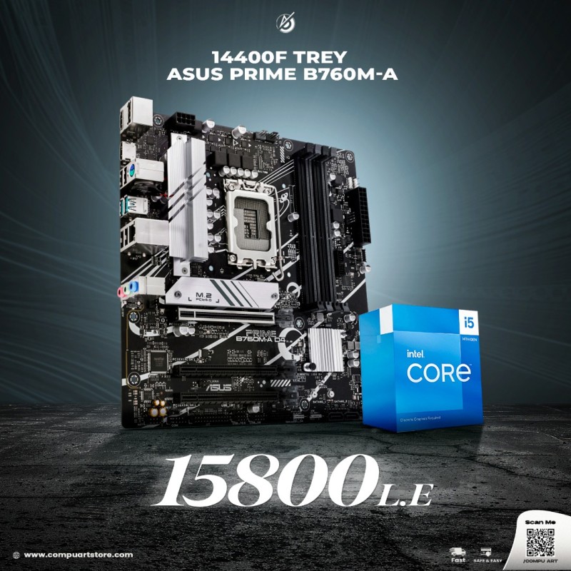 Prime Performance I5 14400F & ASUS B760M-A Prime Performance I5 14400F & ASUS B760M-A