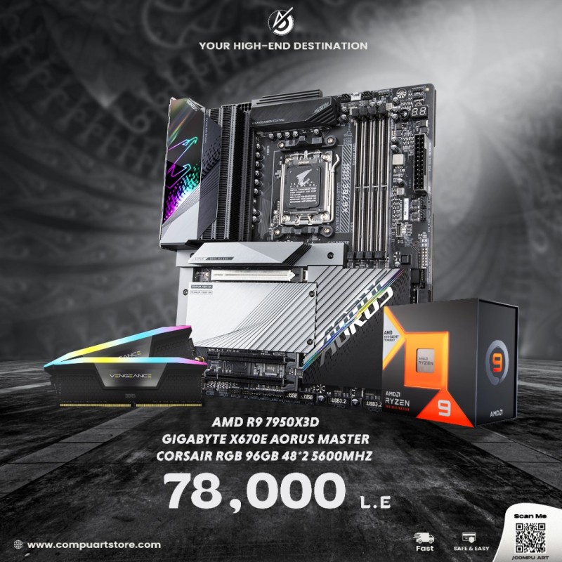 Master Performance R9 7950X3D & X670 Aorus Master Master Performance R9 7950X3D & X670 Aorus Master