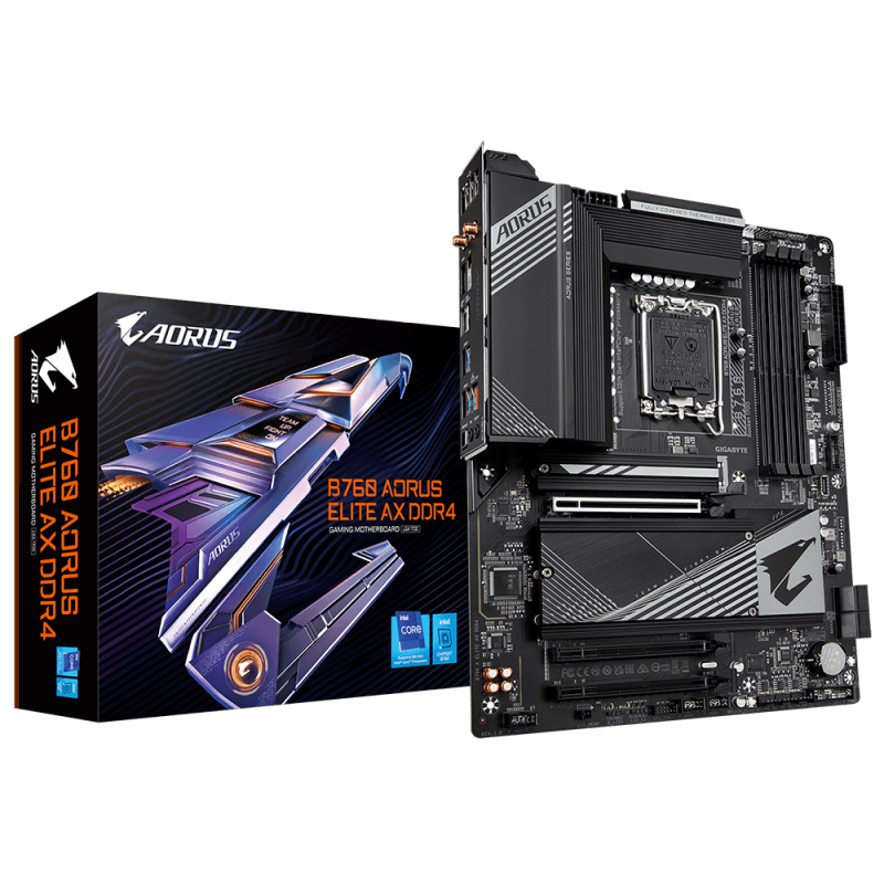 GIGABYTE B760 AORUS ELITE AX DDR4 (rev. 1.x) GIGABYTE B760 AORUS ELITE AX DDR4 (rev. 1.x)