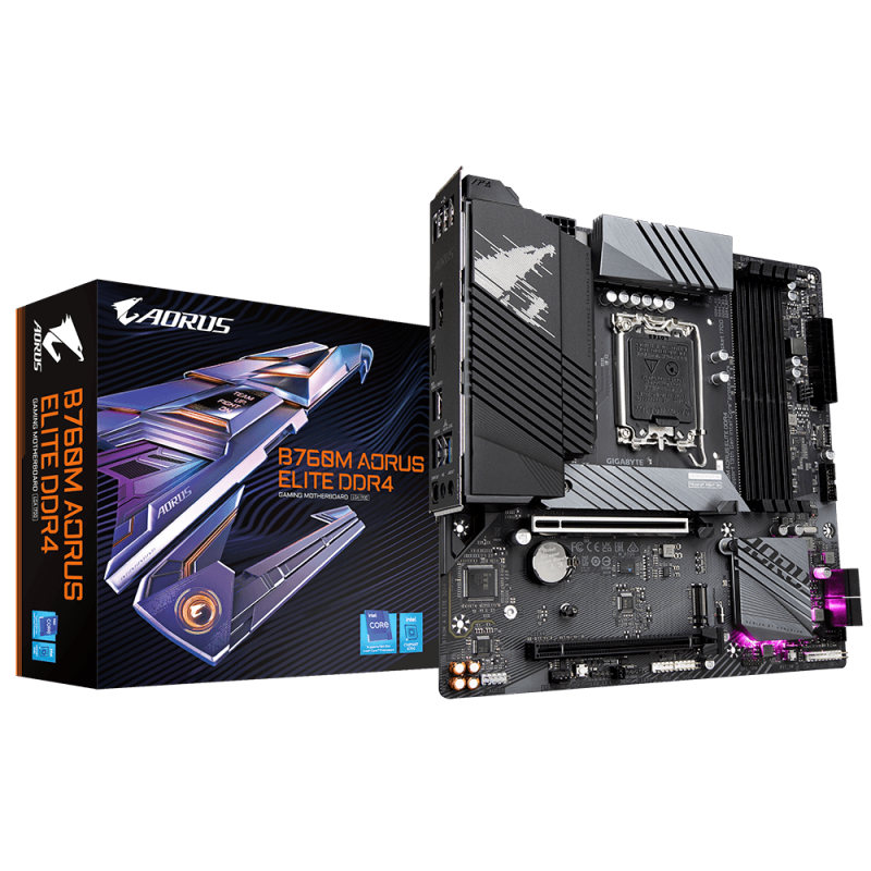 Gigabyte B760M AORUS ELITE DDR4 (rev. 1.x) Gigabyte B760M AORUS ELITE DDR4 (rev. 1.x)