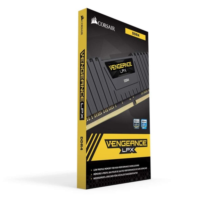 Corsair VENGEANCE® LPX 16GB (1 x 16GB)DDR4 3200MHz C16 Corsair VENGEANCE® LPX 16GB (1 x 16GB)DDR4 3200MHz C16