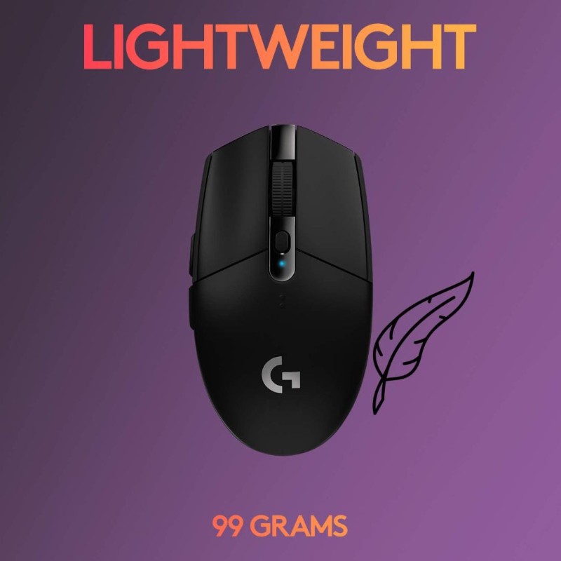 Logitech G305 Black Wireless Gaming Mouse Logitech G305 Black Wireless Gaming Mouse