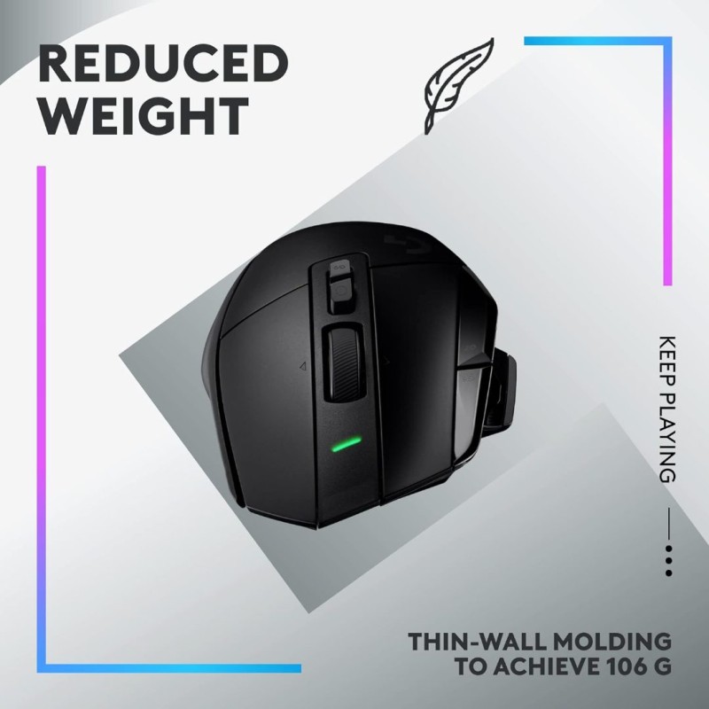 Logitech G502 X Plus Black Wireless Gaming Mouse Logitech G502 X Plus Black Wireless Gaming Mouse