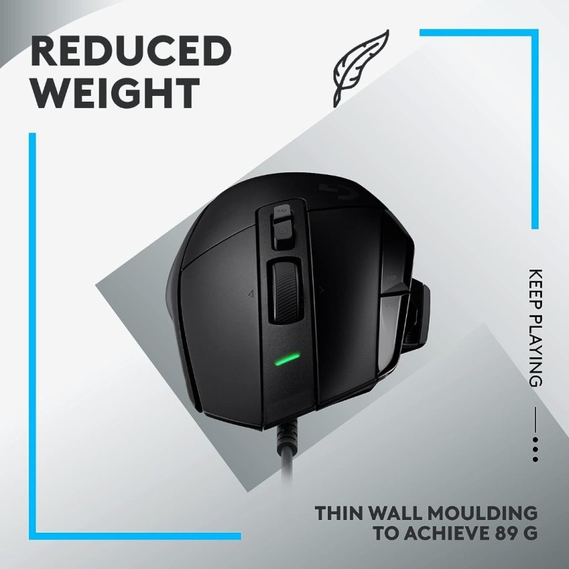 Logitech G502 X Black Wired Gaming Mouse Logitech G502 X Black Wired Gaming Mouse