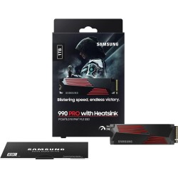 Samsung 990 PRO M2 NVME 1TB with Heatsink