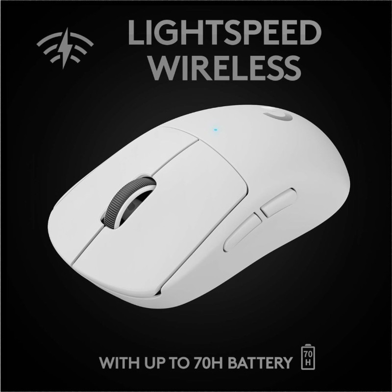 Logitech Pro X Superlight White Wireless Gaming Mouse Logitech Pro X Superlight White Wireless Gaming Mouse