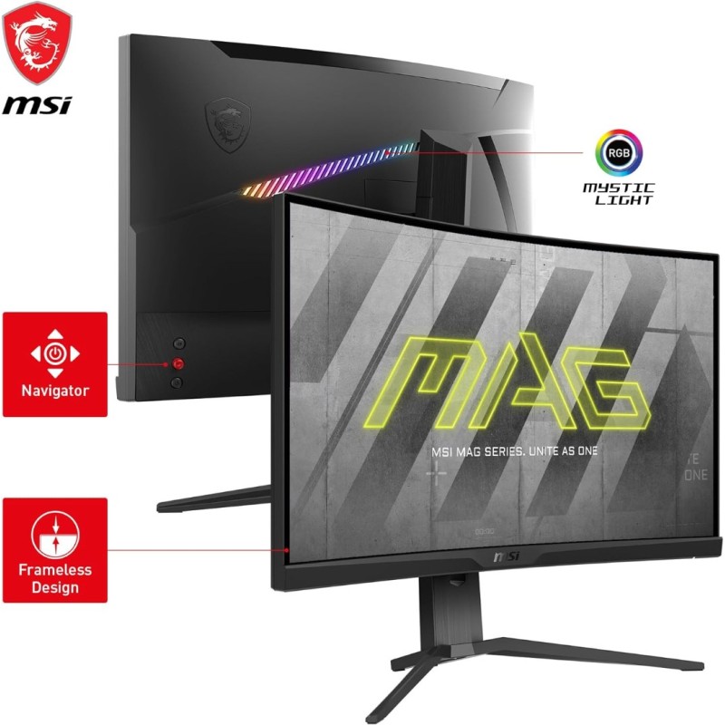 MSI MAG325CQRF QD, 31.5" Gaming Monitor, 2560 x 1440 (QHD) Rapid VA with Quantum Dot, 1 ms, 170Hz MSI MAG325CQRF QD, 31.5" Gaming Monitor, 2560 x 1440 (QHD) Rapid VA with Quantum Dot, 1 ms, 170Hz