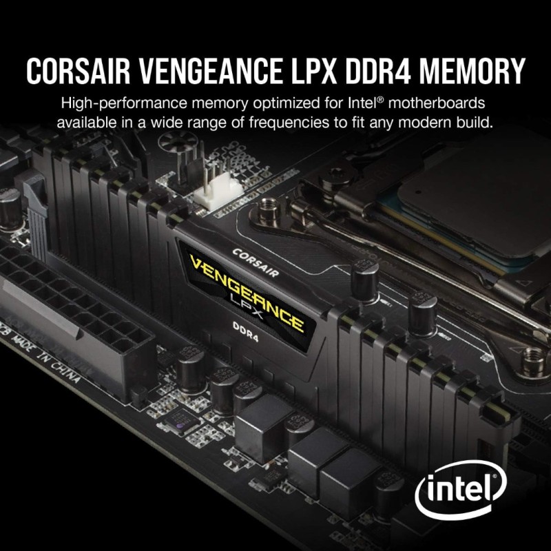 Corsair VENGEANCE LPX 32GB (2 x 16GB) DDR4 3200MHz C16 Corsair VENGEANCE LPX 32GB (2 x 16GB) DDR4 3200MHz C16