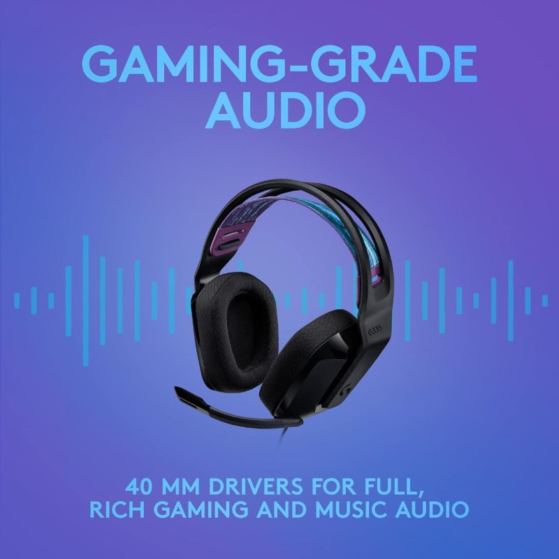 Logitech G335 White Wired Gaming Headset Logitech G335 White Wired Gaming Headset