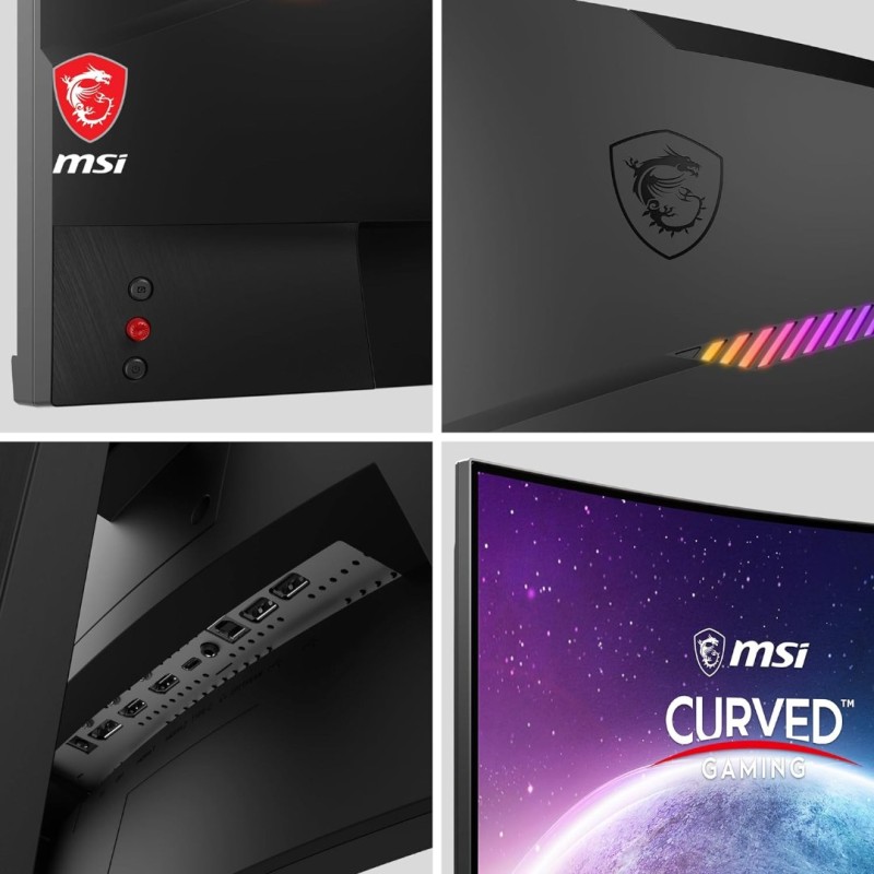 MSI MAG325CQRF QD, 31.5" Gaming Monitor, 2560 x 1440 (QHD) Rapid VA with Quantum Dot, 1 ms, 170Hz MSI MAG325CQRF QD, 31.5" Gaming Monitor, 2560 x 1440 (QHD) Rapid VA with Quantum Dot, 1 ms, 170Hz