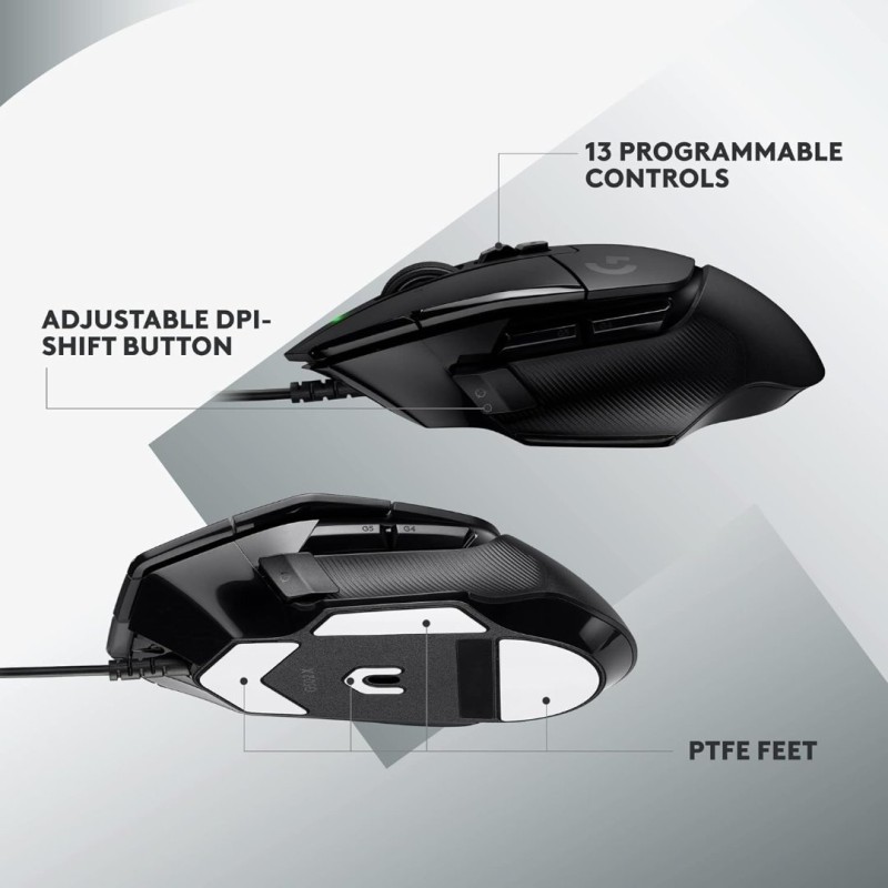 Logitech G502 X Black Wired Gaming Mouse Logitech G502 X Black Wired Gaming Mouse