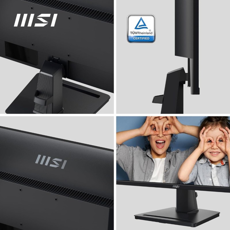 MSI Pro MP251 24.5" IPS 1920 x 1080 (FHD), 100Hz, Adaptive Sync, HDMI, VGA Port, VESA Mount, Tilt, Speaker, 1 ms, Black MSI Pro MP251 24.5" IPS 1920 x 1080 (FHD), 100Hz, Adaptive Sync, HDMI, VGA Port, VESA Mount, Tilt, Speaker, 1 ms, Black