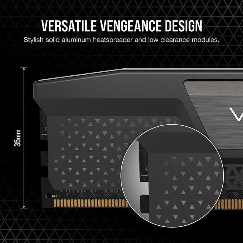 Corsair VENGEANCE 32GB (2x16GB) DDR5 5200MHz C40 Corsair VENGEANCE 32GB (2x16GB) DDR5 5200MHz C40